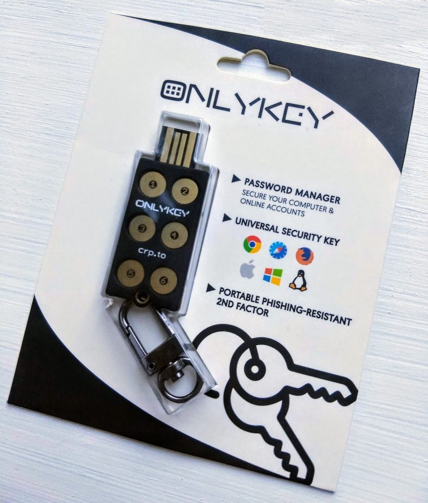 Portable Lightning to USB-C OTG Adapter | Connect OnlyKey DUO to iPhone